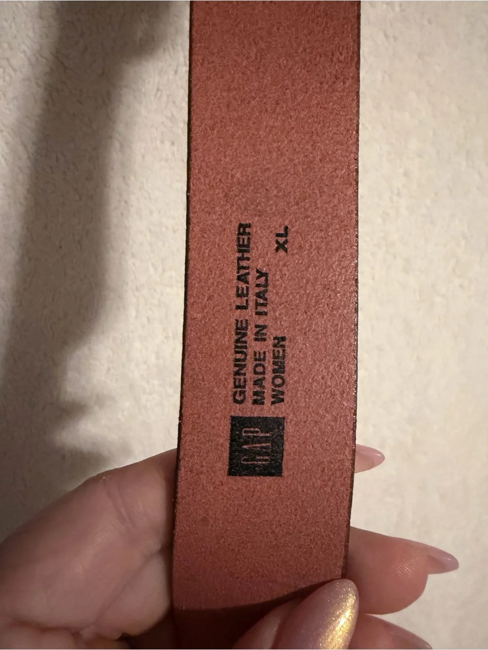 GAP Genuine Leather Belt in Burnt Orange